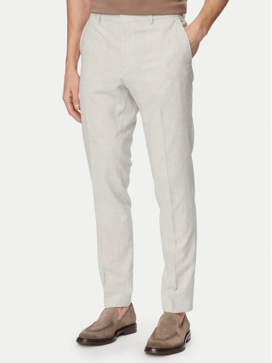 Zdjęcie produktu BOSS Spodnie materiałowe H-Genius-253 50561874 Szary Slim Fit