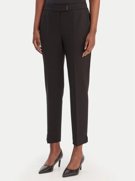 Zdjęcie produktu BOSS Spodnie materiałowe Tapria-Crop 50556341 Czarny Slim Fit