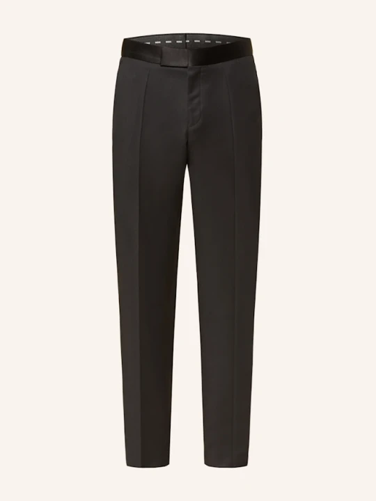 Zdjęcie produktu Boss Spodnie Smokingowe Genius Tux Slim Fit schwarz CZARNY