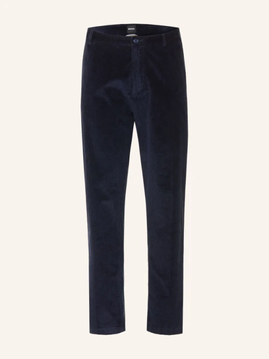 Zdjęcie produktu Boss Spodnie Z Sztruksu Kane O Kroju Extra Slim Fit blau GRANATOWY