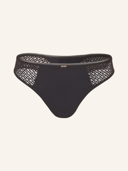Zdjęcie produktu Boss Stringi B Lace schwarz CZARNY