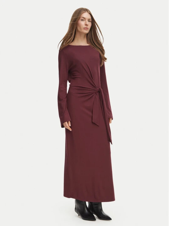 Zdjęcie produktu BOSS Sukienka codzienna 50568970 Bordowy Regular Fit