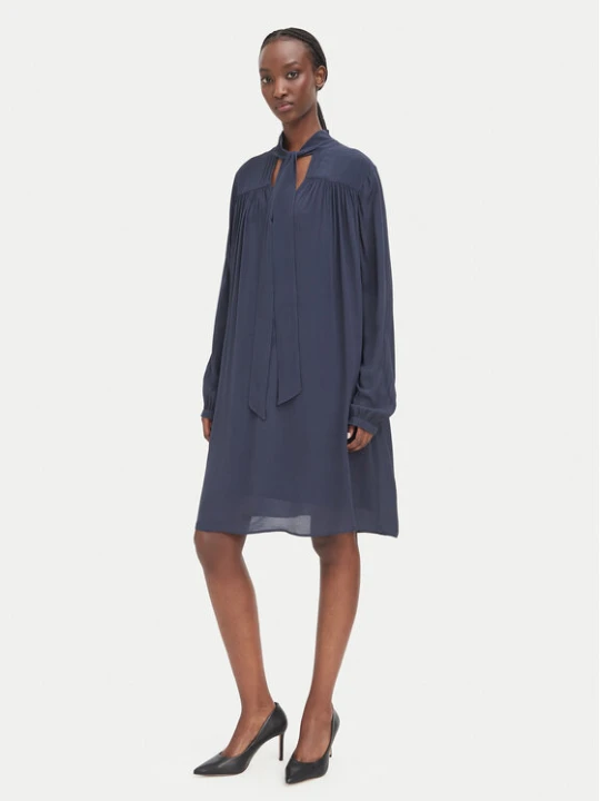 Zdjęcie produktu BOSS Sukienka codzienna C_Drystina 50571391 Granatowy Relaxed Fit