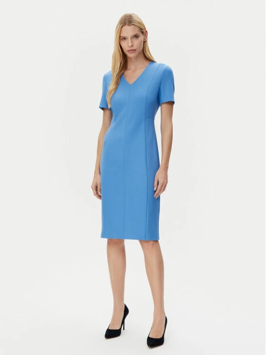 Zdjęcie produktu BOSS Sukienka codzienna Damaisa 50490044 Niebieski Slim Fit