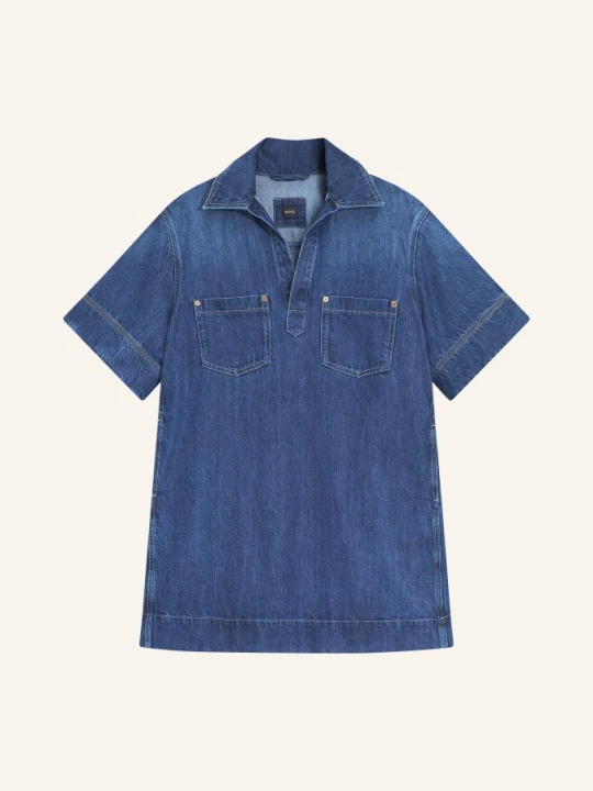 Zdjęcie produktu Boss Sukienka Jeansowa blau GRANATOWY