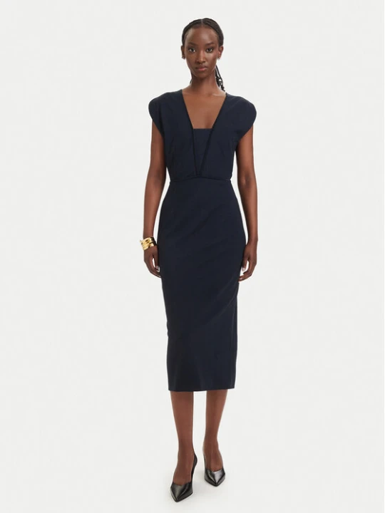 Zdjęcie produktu BOSS Sukienka koktajlowa Dorlita 50563851 Granatowy Slim Fit