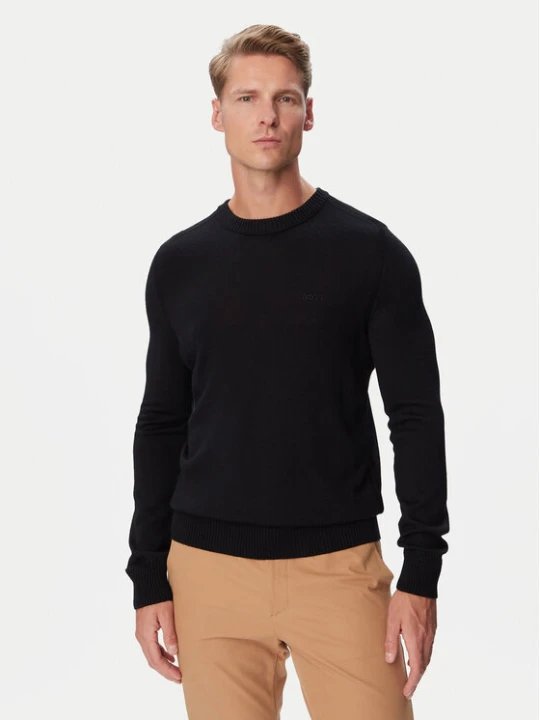 Zdjęcie produktu BOSS Sweter 50578034 Czarny Regular Fit