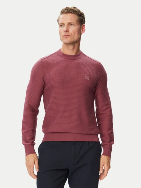 Zdjęcie produktu BOSS Sweter Arion 50527584 Bordowy Regular Fit
