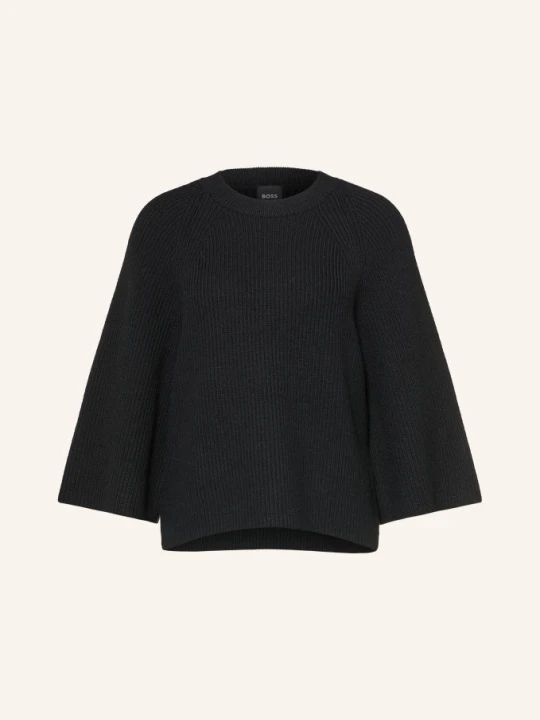Zdjęcie produktu Boss Sweter Falinas Z Rękawami 3 / 4 schwarz CZARNY