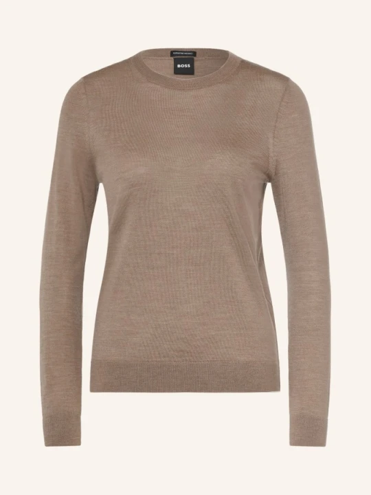 Zdjęcie produktu Boss Sweter Ferpina beige JASNOBRĄZOWY