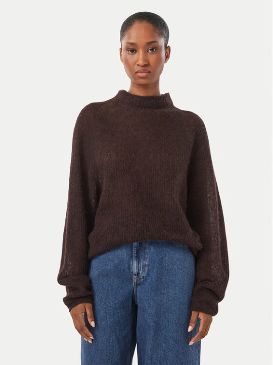 Zdjęcie produktu BOSS Sweter Fewena 50564438 Brązowy Relaxed Fit