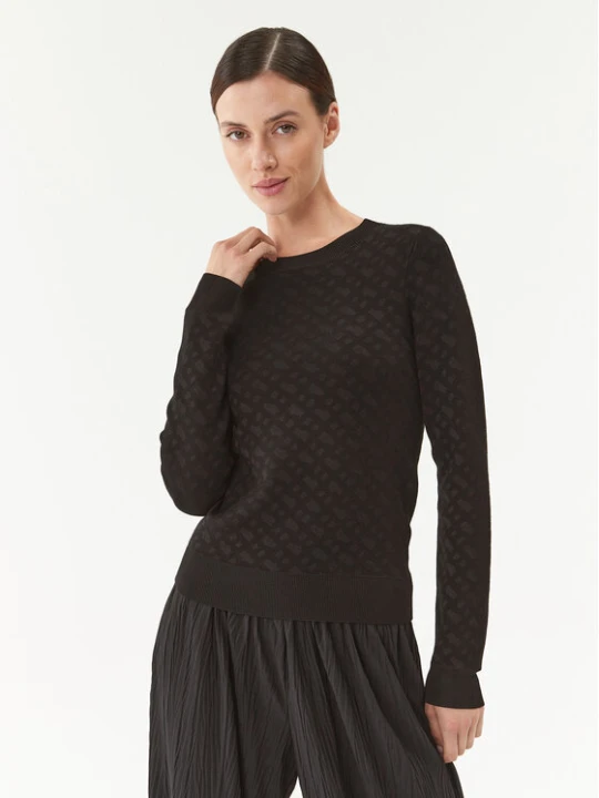 Zdjęcie produktu Boss Sweter Furkina 50493923 Czarny Regular Fit