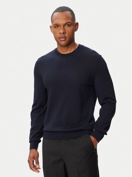 Zdjęcie produktu BOSS Sweter H-Leno 50565469 Granatowy Regular Fit