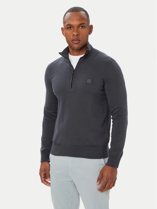 Zdjęcie produktu BOSS Sweter Kanobix 50527585 Granatowy Regular Fit