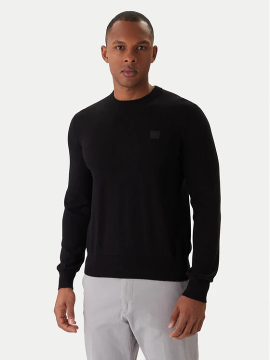 Zdjęcie produktu BOSS Sweter Kanovano_S 50527583 Czarny Regular Fit