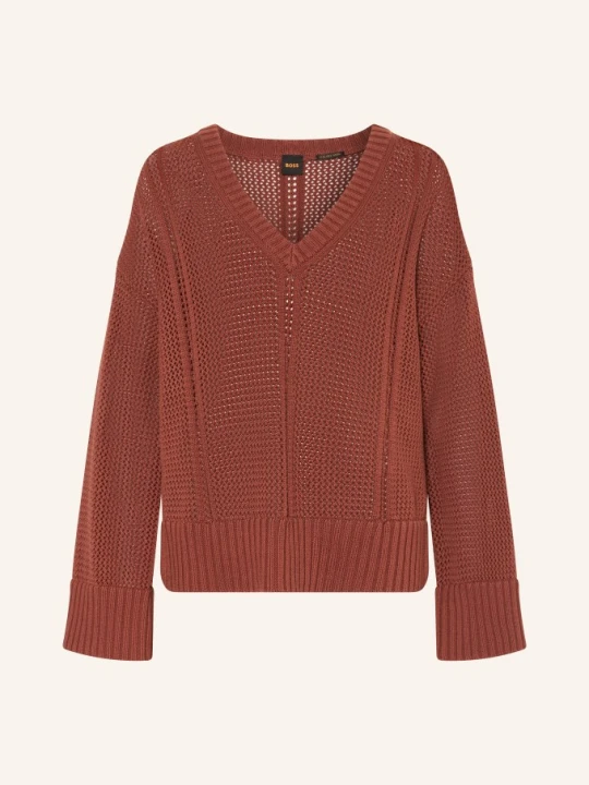 Zdjęcie produktu Boss Sweter Oversize Fevran rot