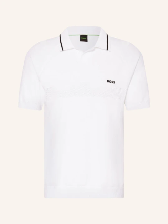 Zdjęcie produktu Boss Sweter Polo weiss