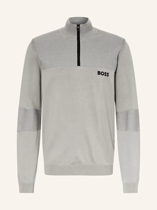 Zdjęcie produktu Boss Sweter Typu Troyer Hydro beige SZARY
