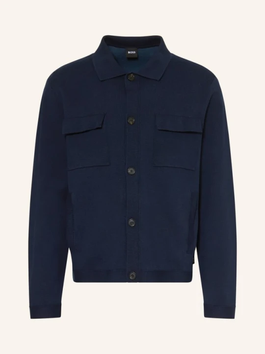 Zdjęcie produktu Boss Sweter Uttoni blau GRANATOWY