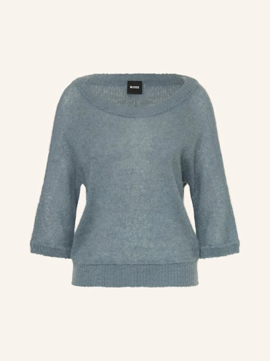 Zdjęcie produktu Boss Sweter Z Alpaki Fancer Z Rękawami 3/4 blau