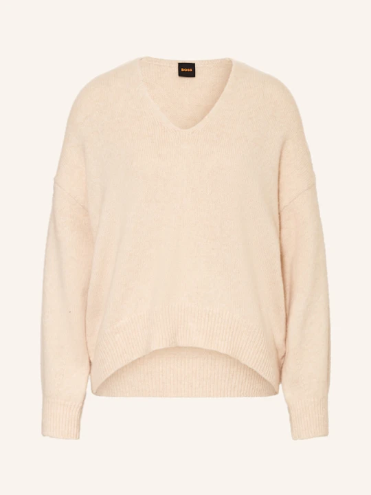Zdjęcie produktu Boss Sweter Z Dodatkiem Alpaki beige