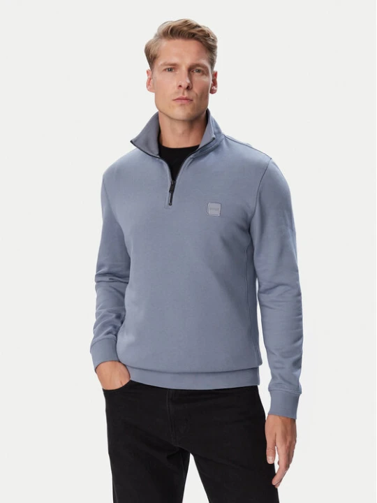 Zdjęcie produktu BOSS Sweter Zetrust 50468926 Niebieski Regular Fit
