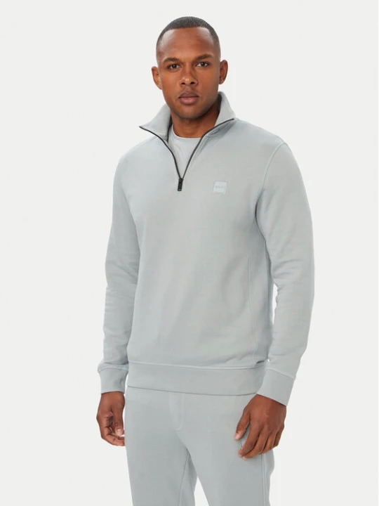 Zdjęcie produktu BOSS Sweter Zetrust 50468926 Szary jasny Regular Fit