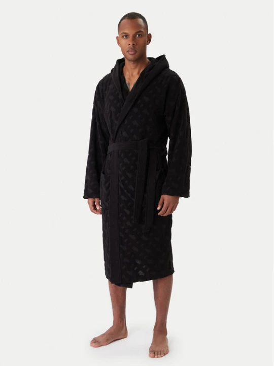 Zdjęcie produktu BOSS Szlafrok Fashion Robe 50479411 Czarny