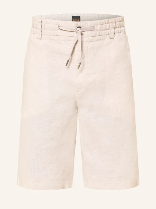 Zdjęcie produktu Boss Szorty Chino Chino Tapered Fit Z Lnu beige