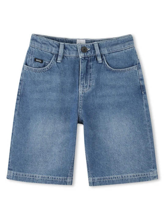 Zdjęcie produktu BOSS Szorty jeansowe J51994 D Niebieski Regular Fit
