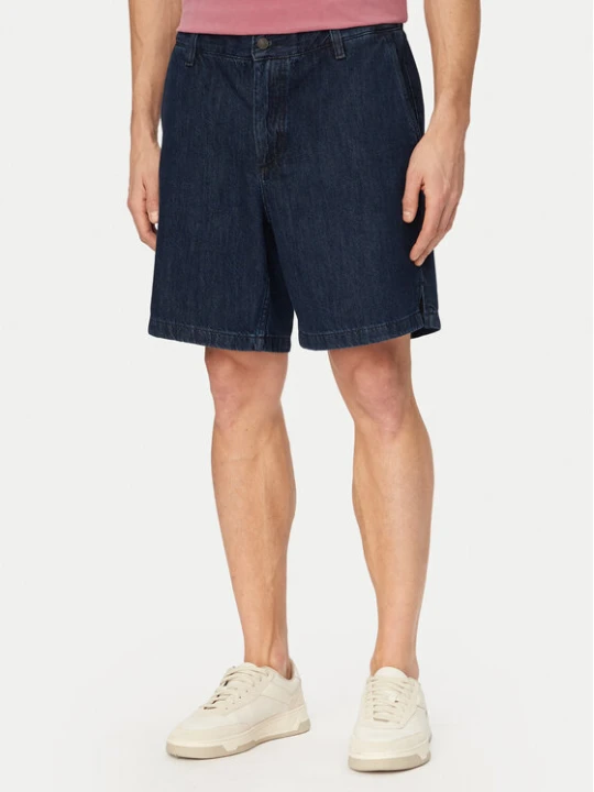 Zdjęcie produktu BOSS Szorty jeansowe Sandrew 50557454 Granatowy Relaxed Fit