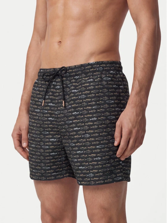 Zdjęcie produktu BOSS Szorty kąpielowe Danio 50566472 Czarny Regular Fit
