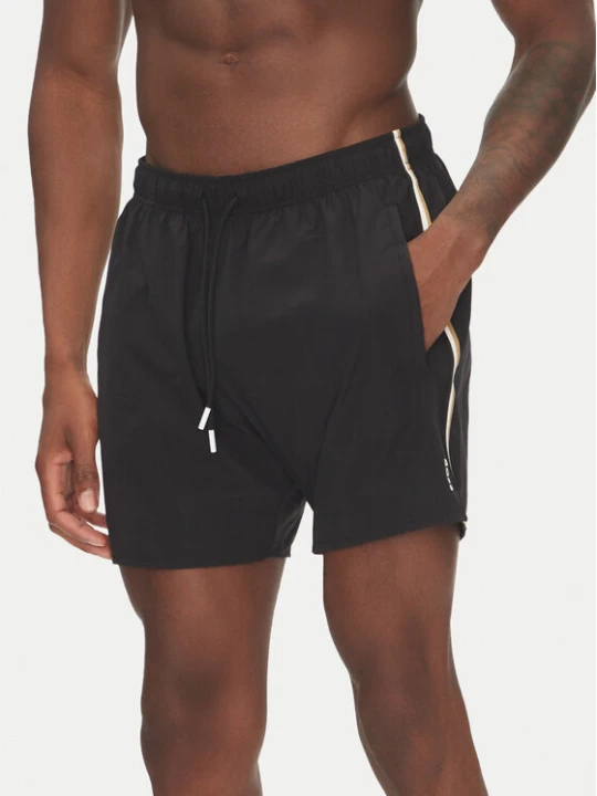 Zdjęcie produktu Boss Szorty kąpielowe Iconic 50491594 Czarny Regular Fit
