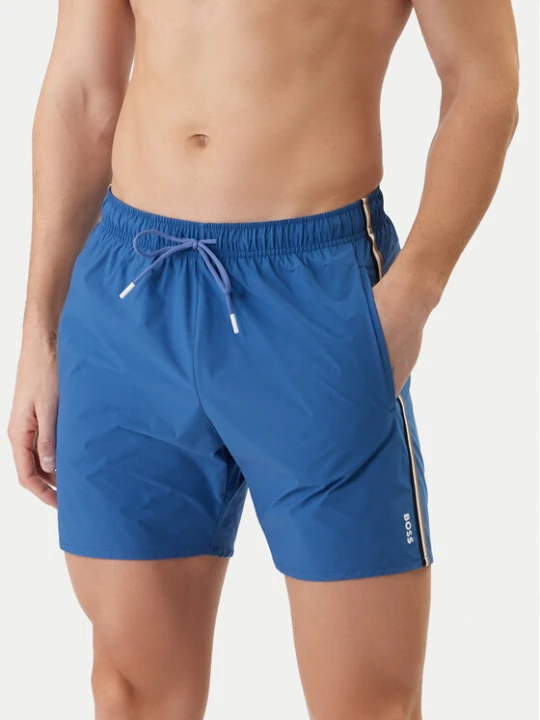 Zdjęcie produktu BOSS Szorty kąpielowe Iconic 50491594 Niebieski Regular Fit