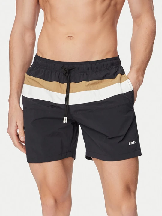 Zdjęcie produktu BOSS Szorty kąpielowe Louis 50539210 Czarny Regular Fit