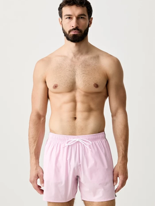 Zdjęcie produktu BOSS szorty kąpielowe męskie Iconic różowy