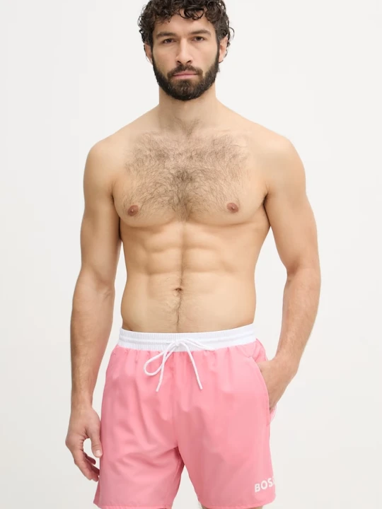 Zdjęcie produktu BOSS szorty kąpielowe męskie Starfish różowy