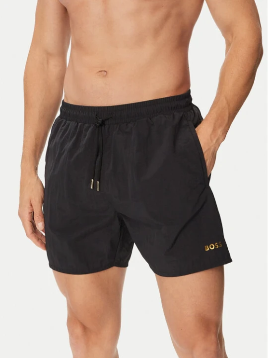 Zdjęcie produktu BOSS Szorty kąpielowe Ole 50484440 Czarny Regular Fit