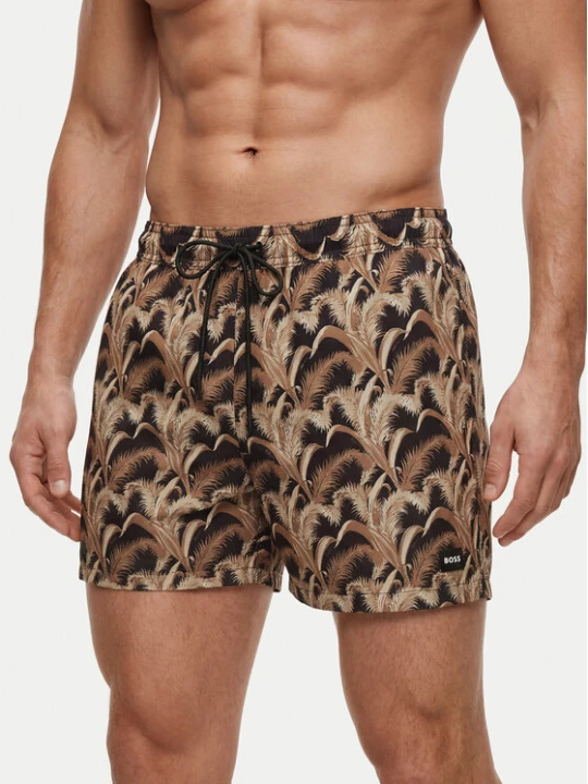 Zdjęcie produktu BOSS Szorty kąpielowe Pike 50561145 Czarny Regular Fit
