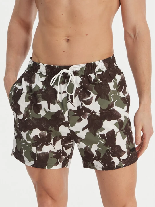 Zdjęcie produktu BOSS Szorty kąpielowe Pike 50561145 Zielony Regular Fit