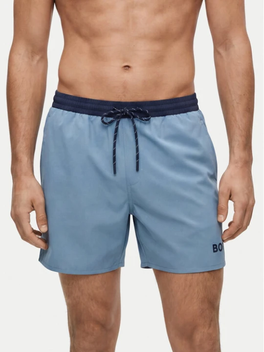 Zdjęcie produktu BOSS Szorty kąpielowe Starfish 50514429 Turkusowy Regular Fit