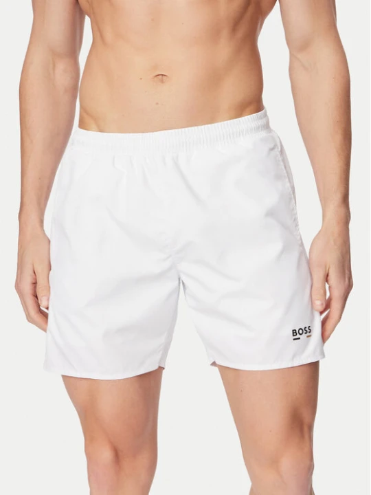Zdjęcie produktu BOSS Szorty kąpielowe Swordfish 50554613 Beżowy jasny Regular Fit