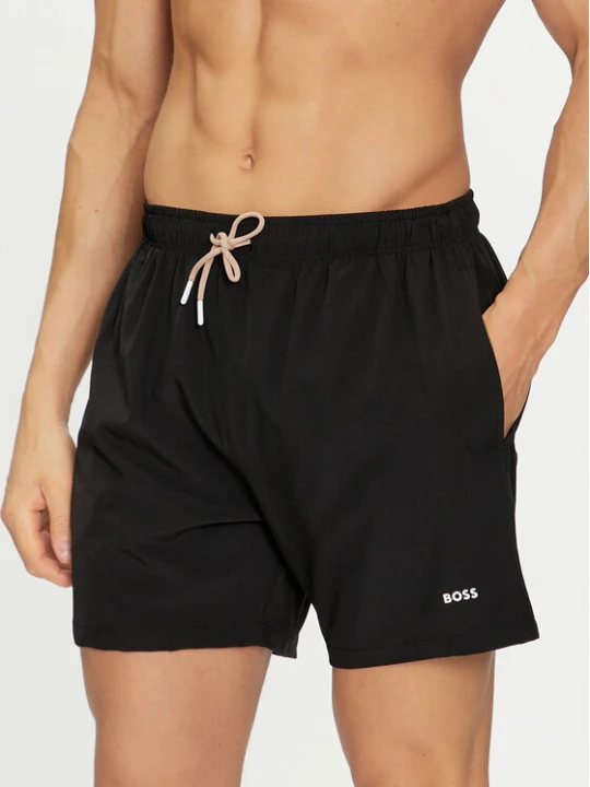 Zdjęcie produktu Boss Szorty kąpielowe Tio 50491601 Czarny Regular Fit