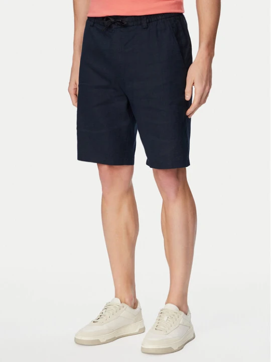 Zdjęcie produktu BOSS Szorty materiałowe 50559178 Granatowy Regular Fit