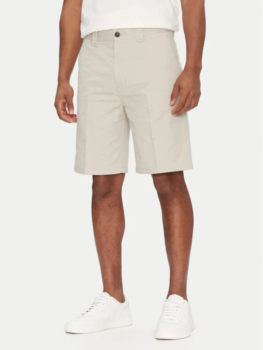 Zdjęcie produktu BOSS Szorty materiałowe Chino-Straight-S 50539161 Beżowy Regular Fit