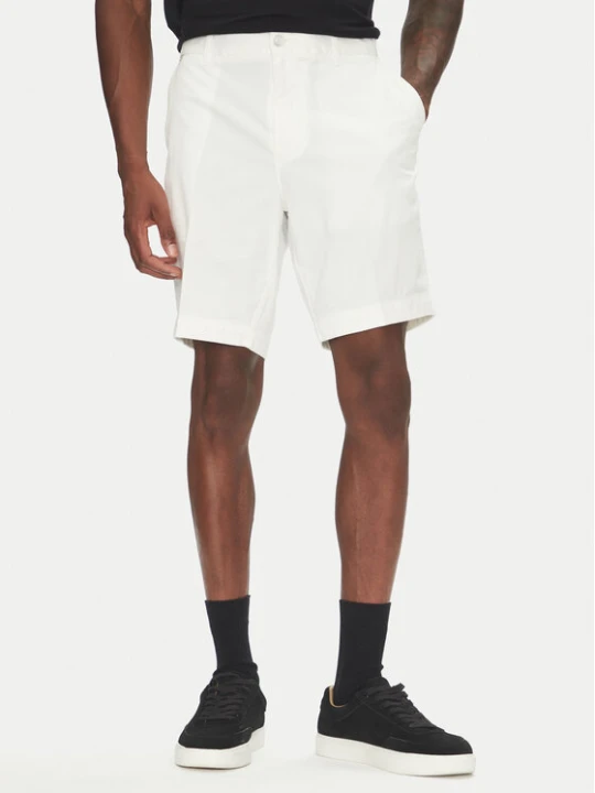 Zdjęcie produktu BOSS Szorty materiałowe H-Slice 50540743 Biały Slim Fit