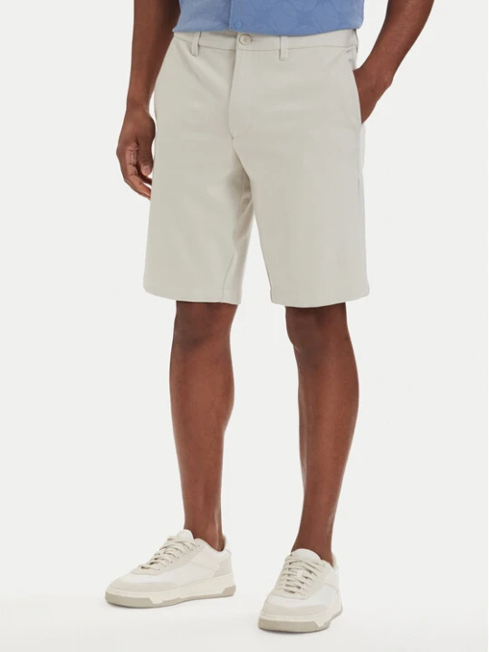 Zdjęcie produktu BOSS Szorty materiałowe S_Commuter-J 50511436 Beżowy jasny Slim Fit
