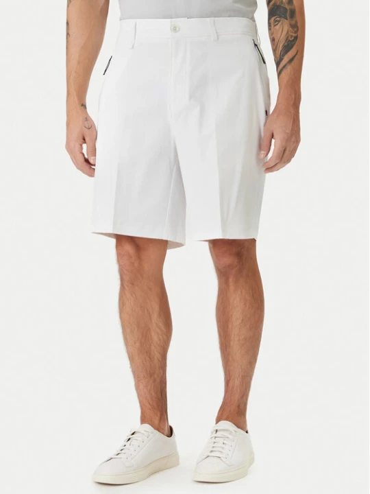 Zdjęcie produktu BOSS Szorty materiałowe Spirit70 50559983 Biały Relaxed Fit