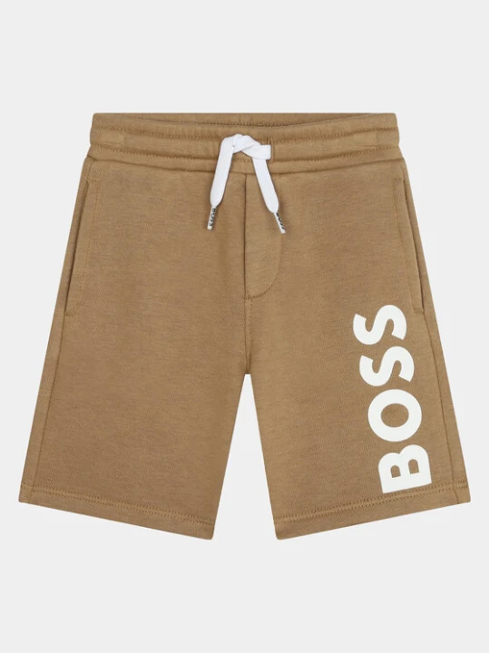 Zdjęcie produktu Boss Szorty sportowe J50580 S Beżowy Regular Fit