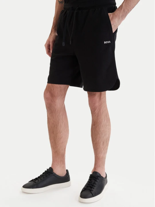 Zdjęcie produktu BOSS Szorty sportowe Member 50558883 Czarny Relaxed Fit